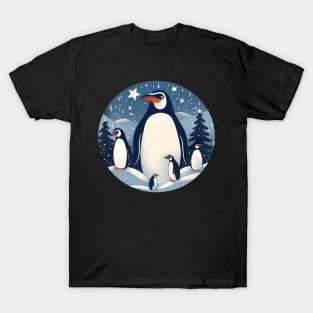 Penguin in Ornmament , Love Penguins T-Shirt